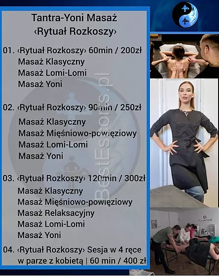 Masaż Tantra-Yoni w 4 ręce 